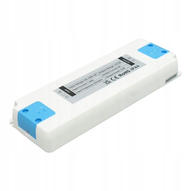  Led maitinimo šaltinis 12v 72w baldai slim ftpc ecl