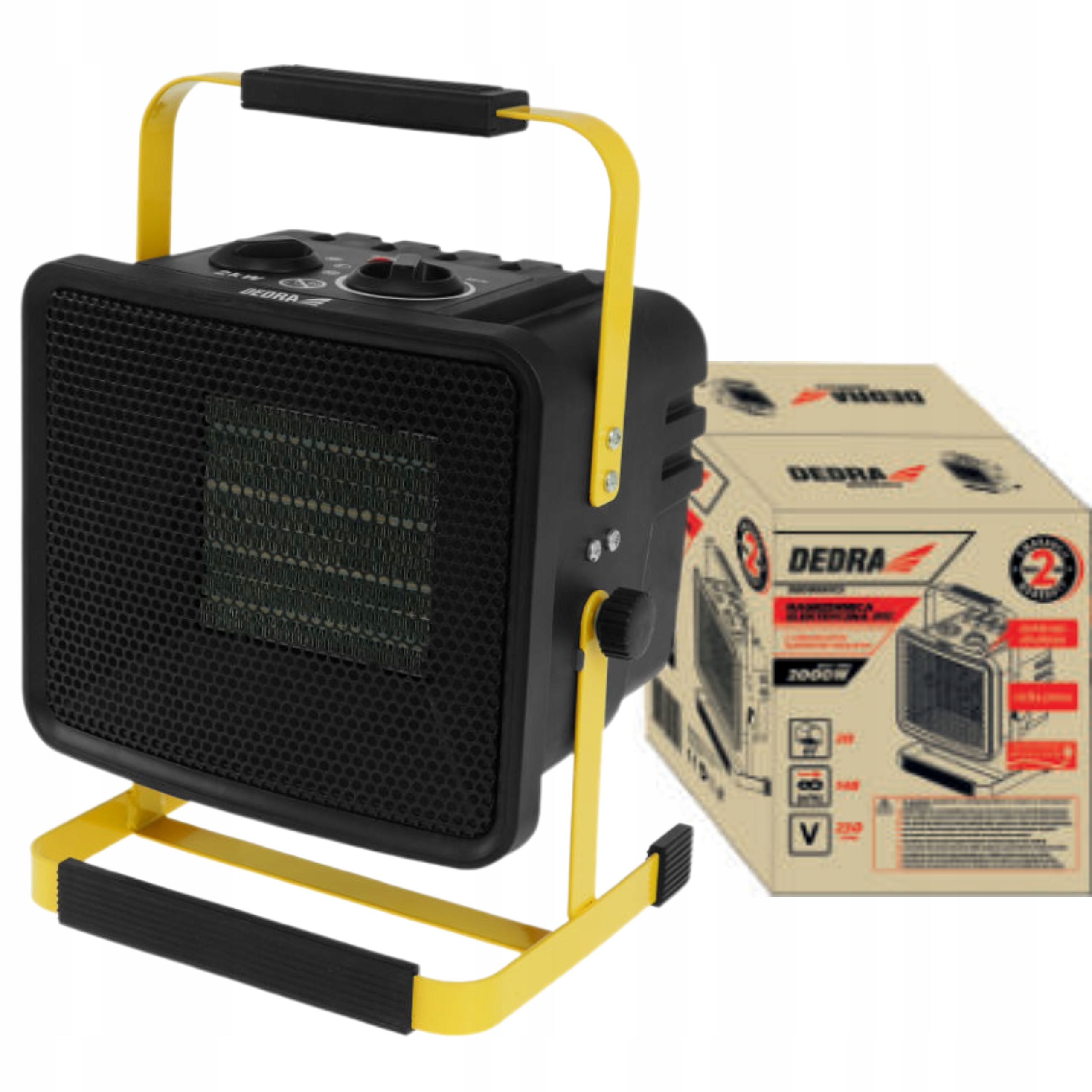  Dedra lila heizung 51kw thermostat 50l 1100m3/h räder ded9964at