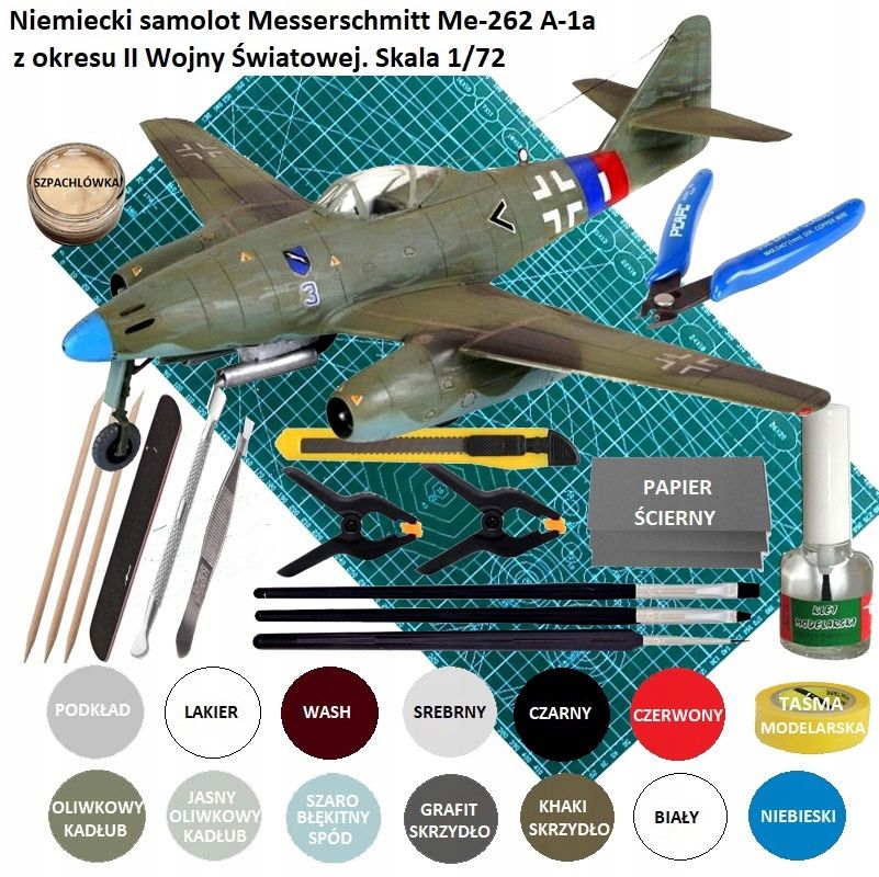  Modelis cisterna pantera tank panther type g + akrila krāsas modeļiem. aksesuāri
