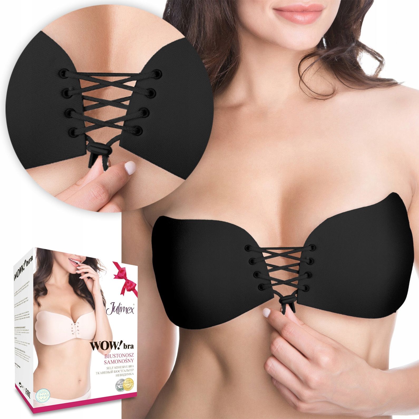  Julimex bs-05 wow! self-supporting bra closed push-up - b
