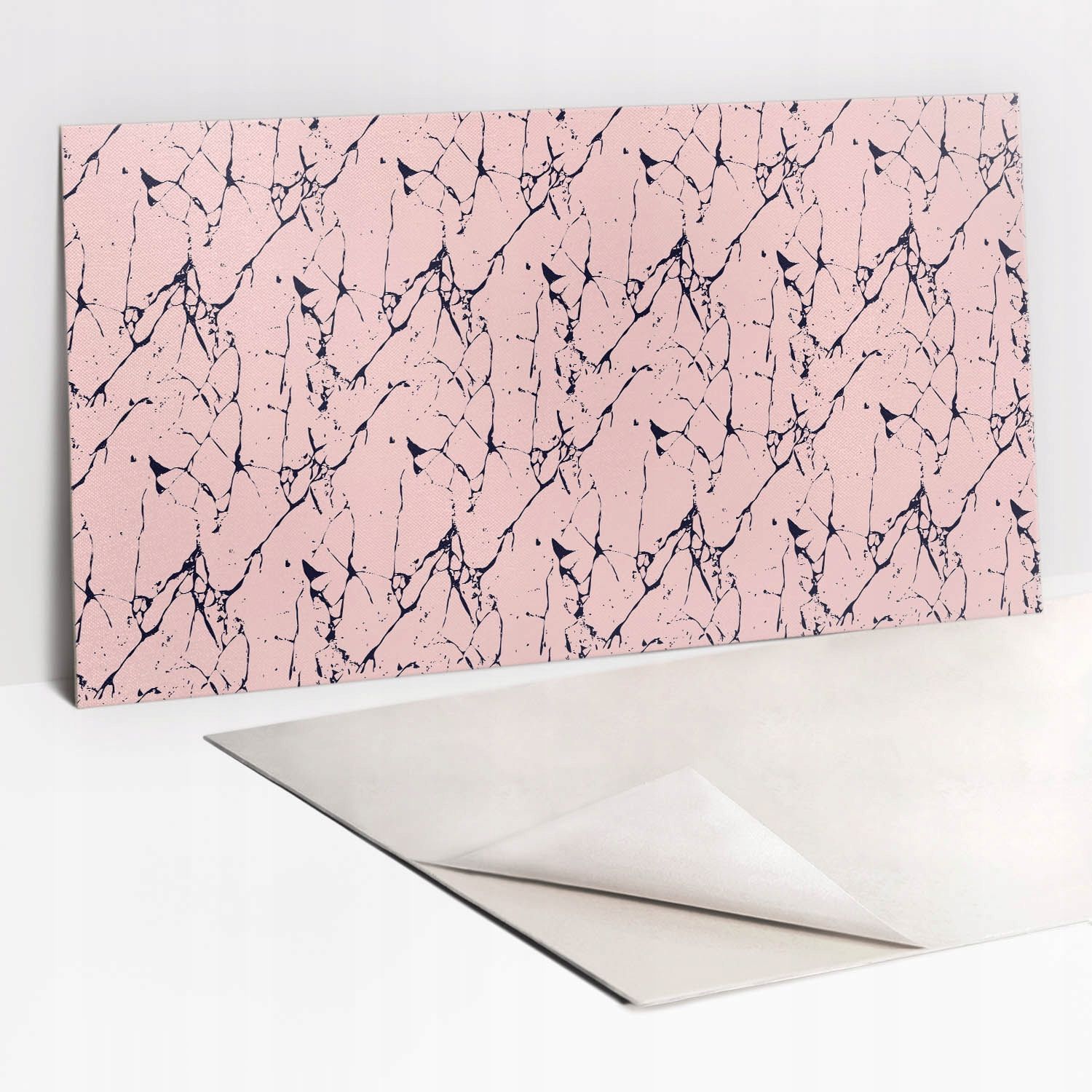 Lipīga plāksne pvc uz sienas, stāvs moderns moderns rindas 100x50 cm