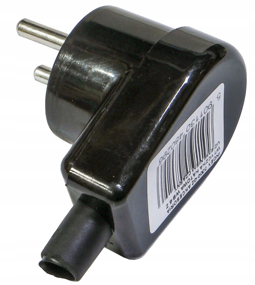  Taisns spraudnis 16a z/u uni-schuko melna krāsa wt-40