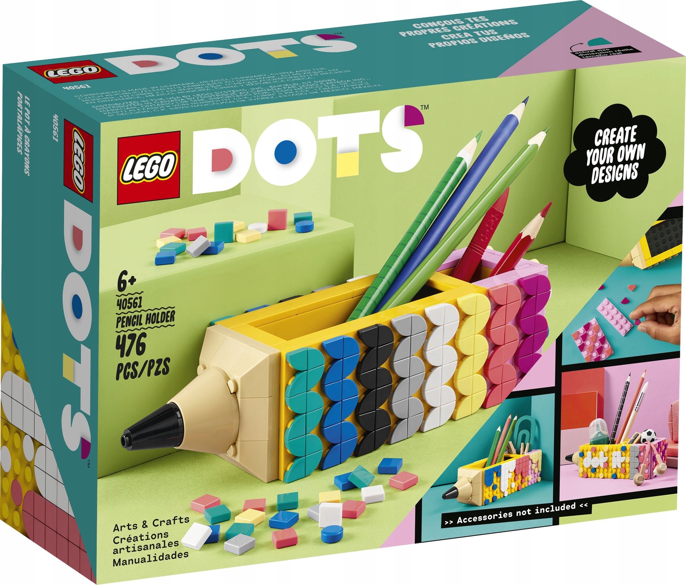  Lego 41943 dots - žaidėjas - apyrankė su pakabukais