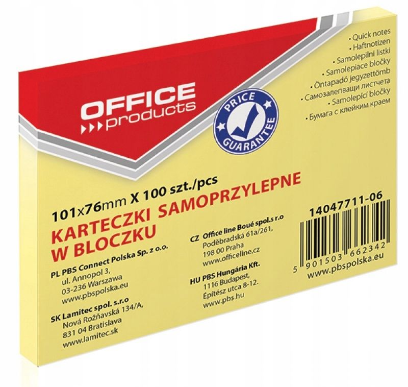  Lepiaca kocka na poznámky neon ružový karty notebook