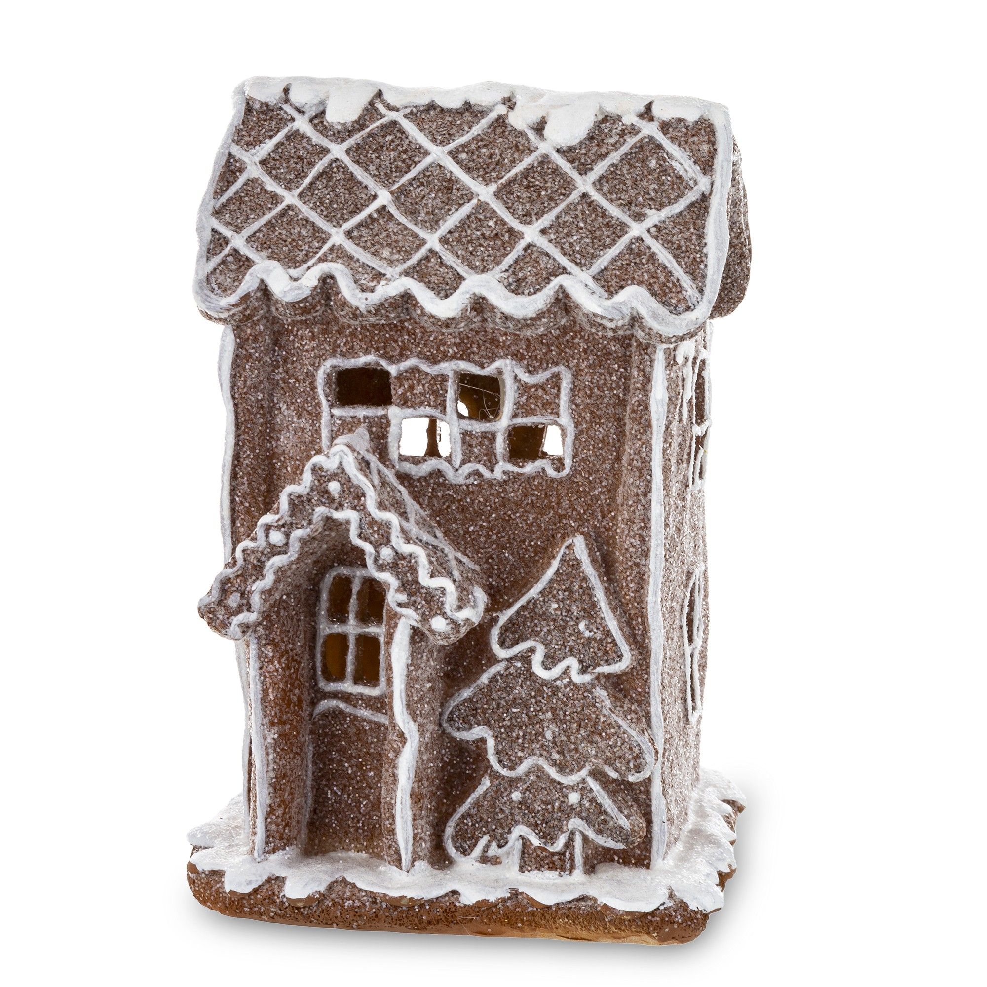  Cottage christmas gingerbread christmas decoration led holidays
