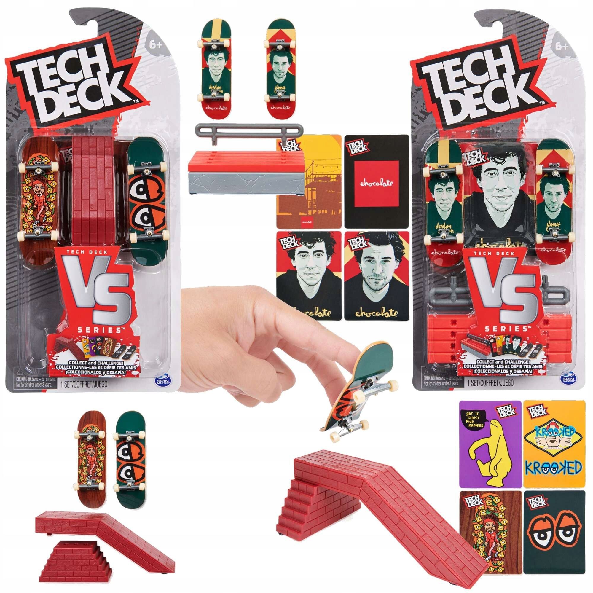  Technologijų deck vs series kreivai i apversti komplektas riedlentės i kliūtys