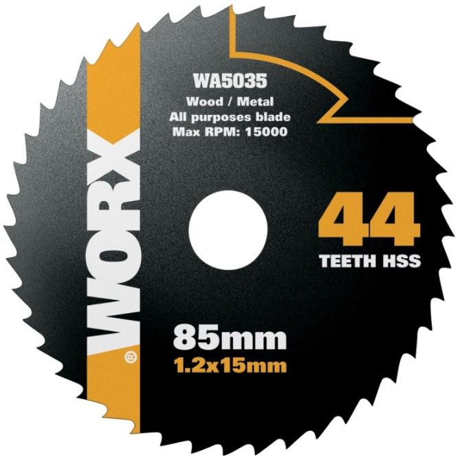  Cutting disc wood worx wa5046 120mm 24t