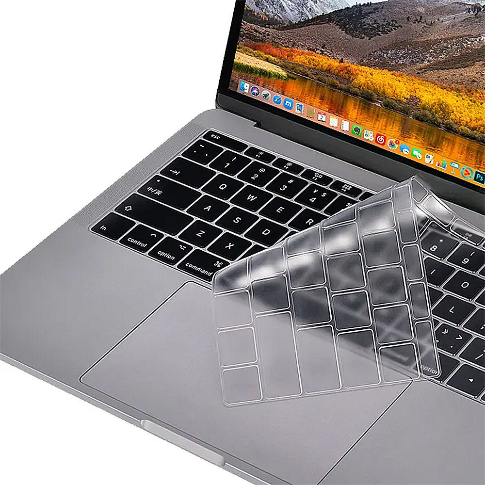  Deckel schützend für die tastatur macbook (englisch) air 2018 2019 a1932 wasserdicht