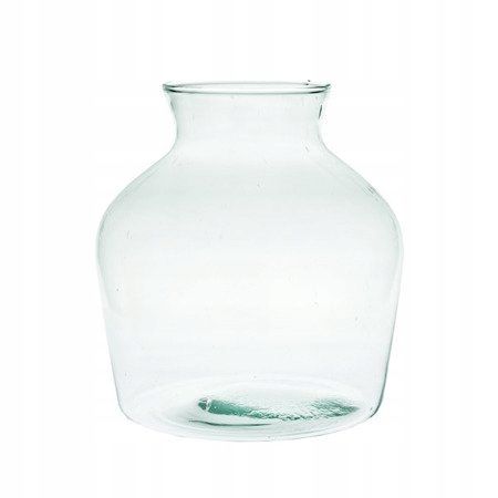  Stikla vāze jar h:25cm d:19cm w-332