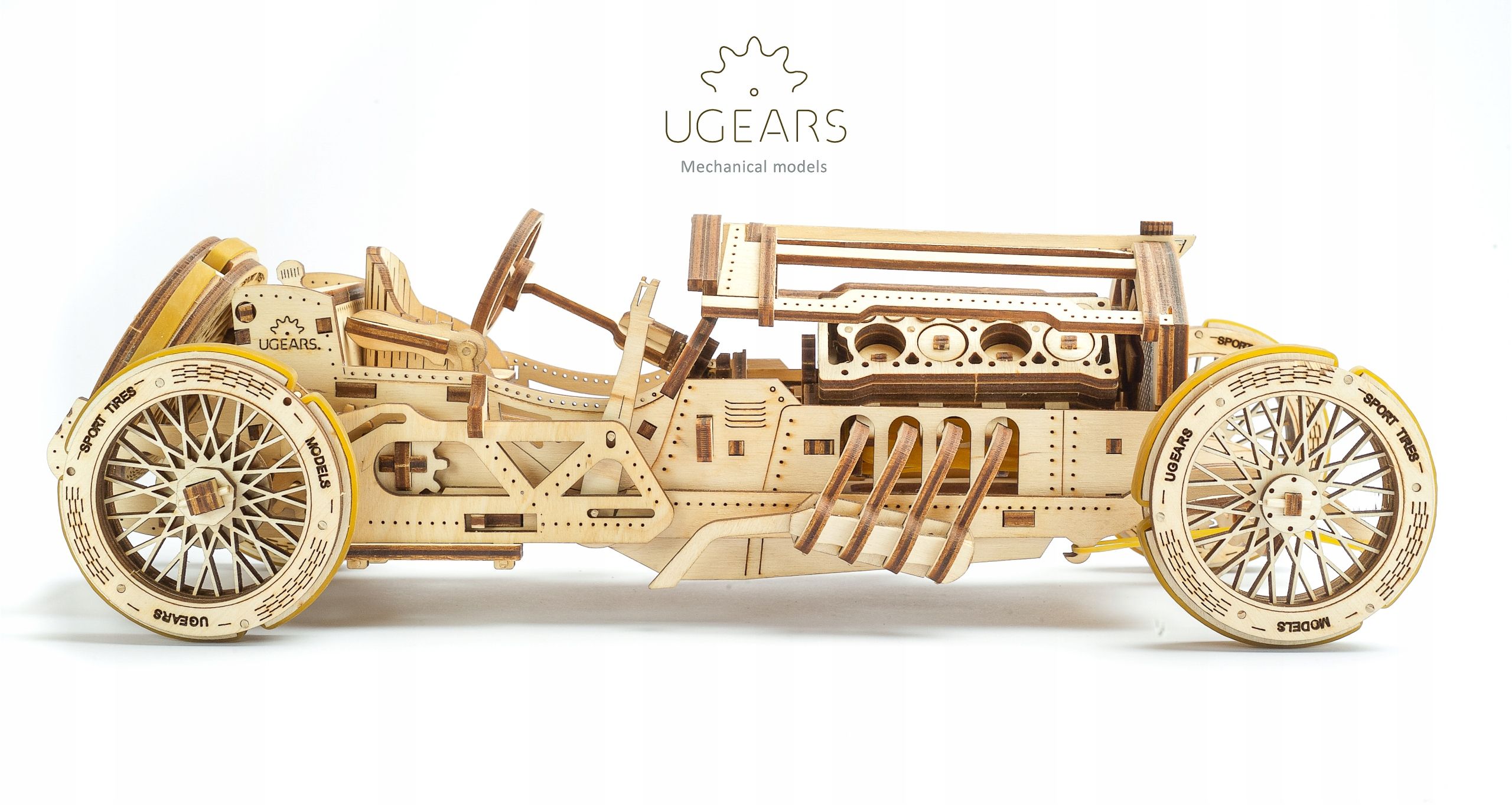 3d dėlionė ugears mechaninė celesta 573 el.