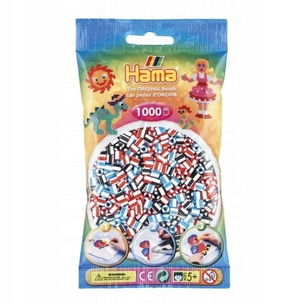  Hama 207-103 - svetlo žltý - 1000 korálky midi - krk