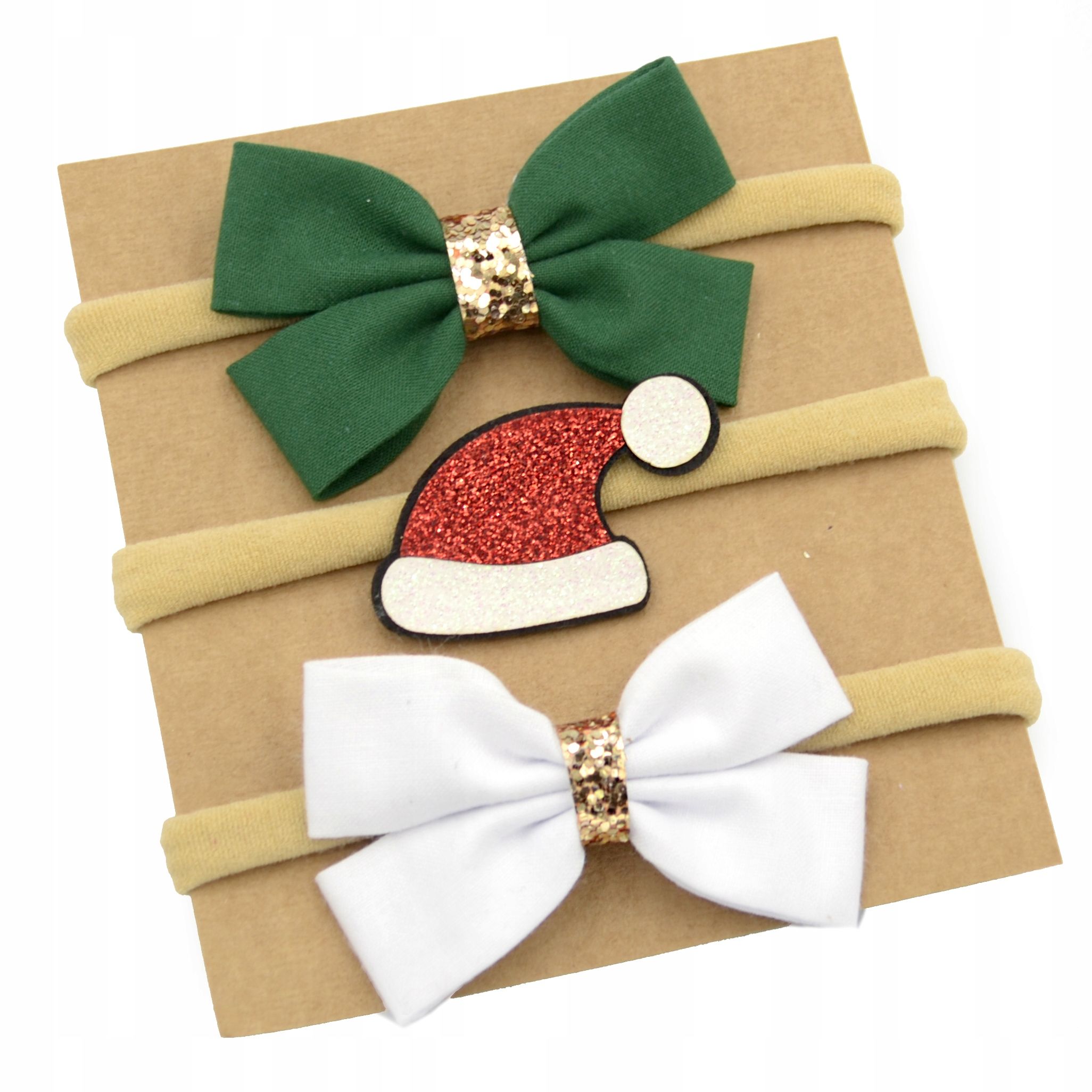  Stirnband für ein mädchen bantu rote farbe ren 2 pcs. weihnachtsset