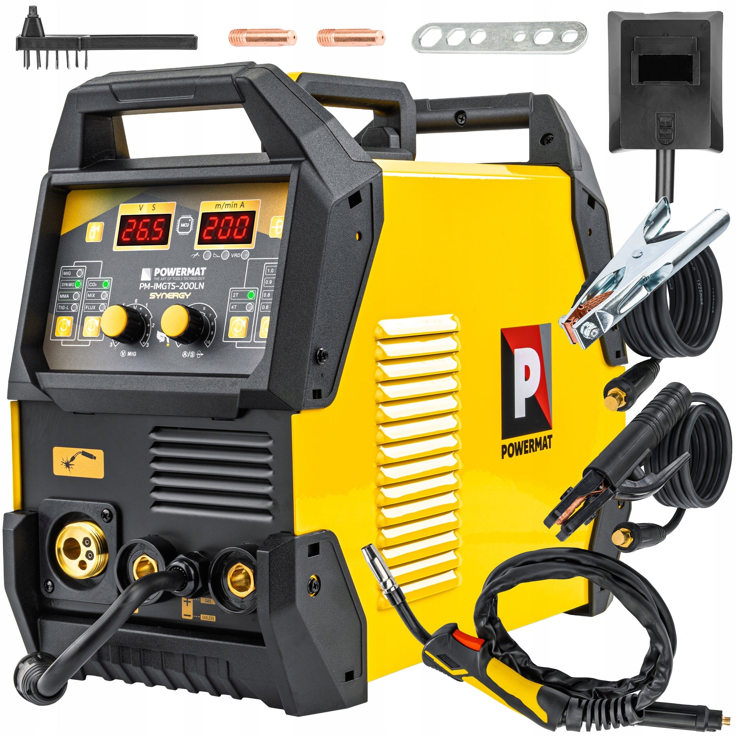  Magama ilma gaasita flux sünergia inverter keevitusmasin mig mage mma tig lift