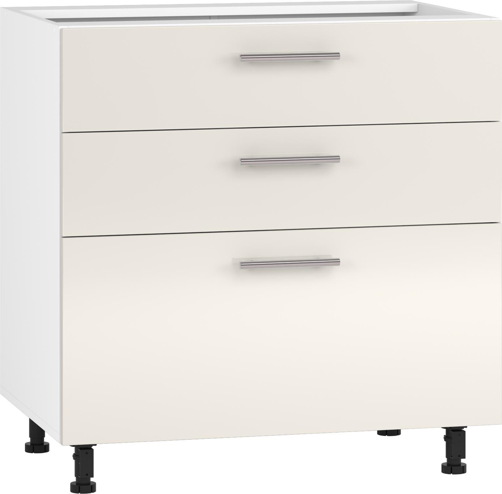  Unterschrank armatur für küche modular unter der spüle beige glosse vento dk-80/82