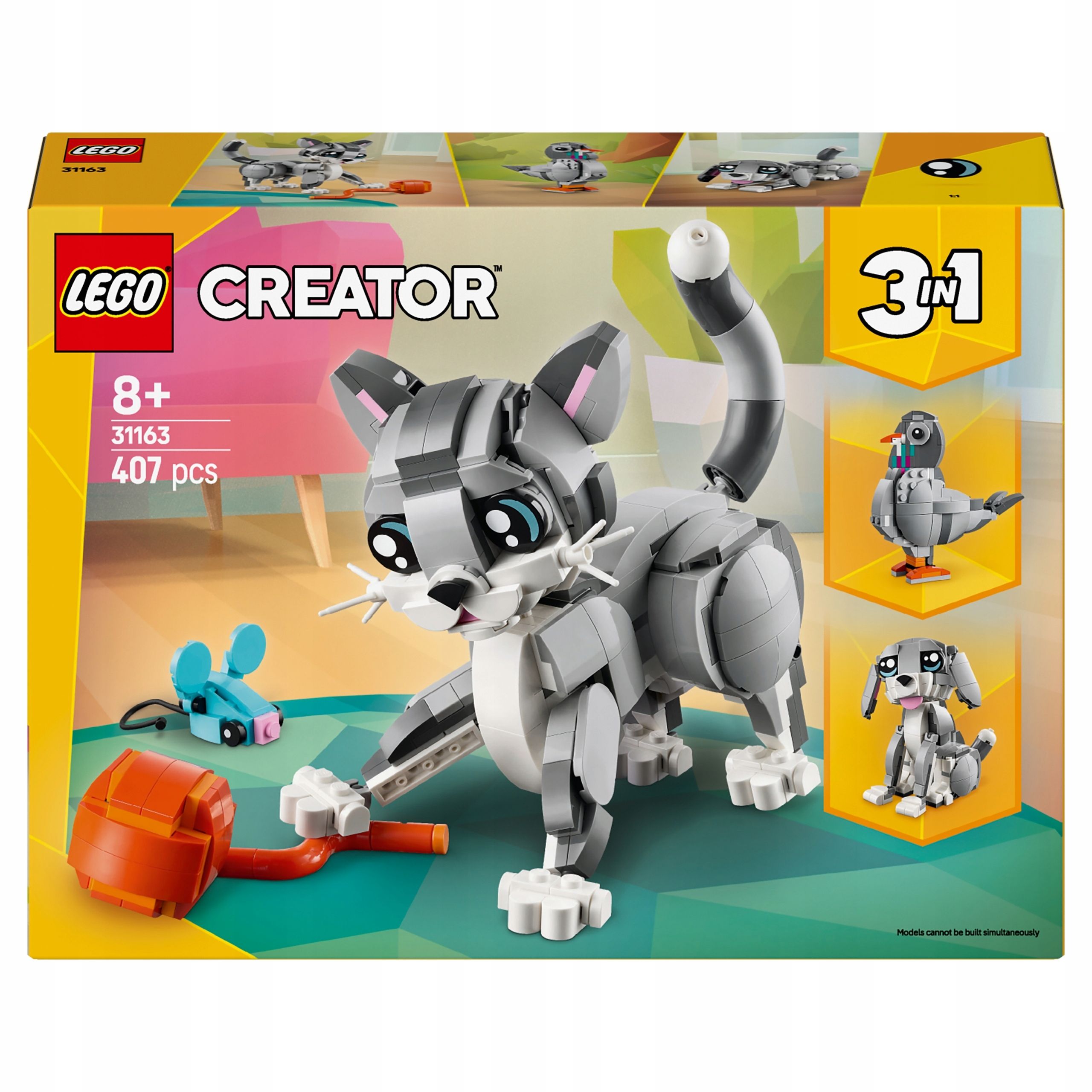  Lego creator 31154 wald tiere: rot fuchs