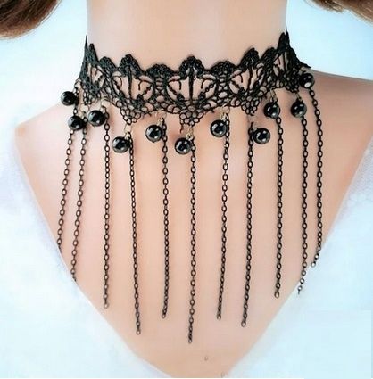  Halsband halskette für den hals lariat boho lang perlen perlen groß klein weinlese