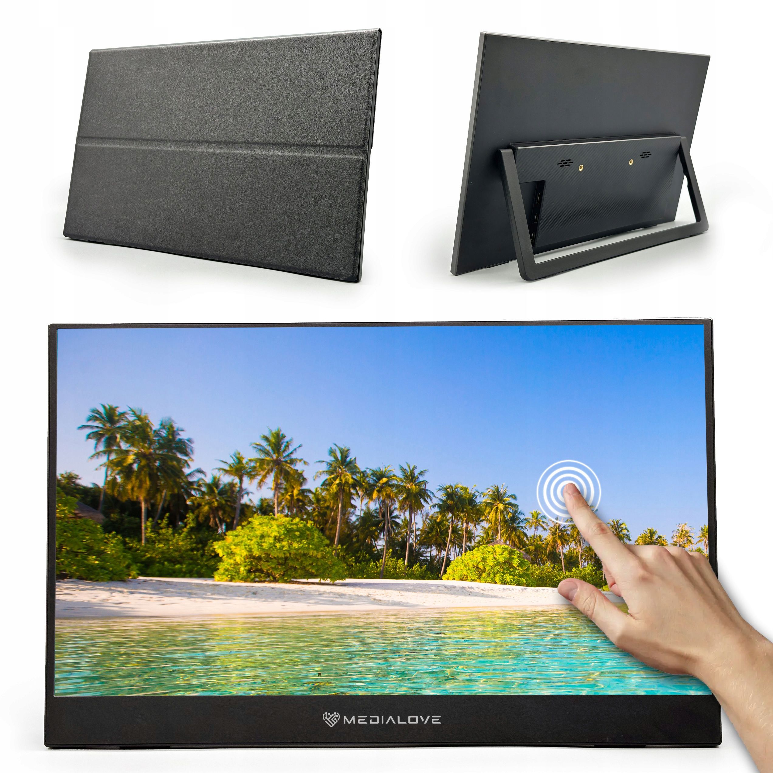  Kaasaskantav led monitor telefoni jaoks sülearvuti 18,5 tolli stabliny seisma 120hz