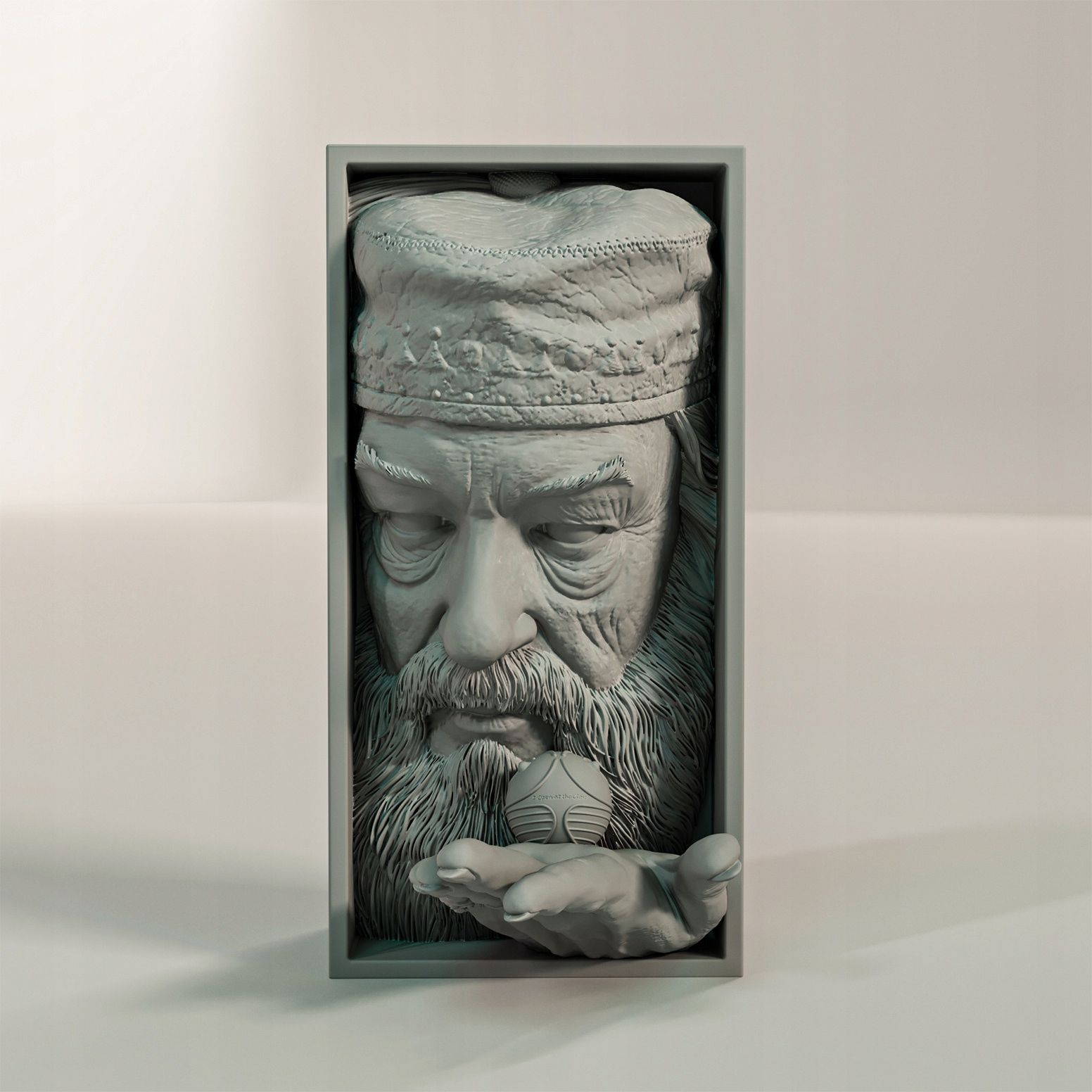  Dumbledore book nook (harry potter) - bookend - 6 color