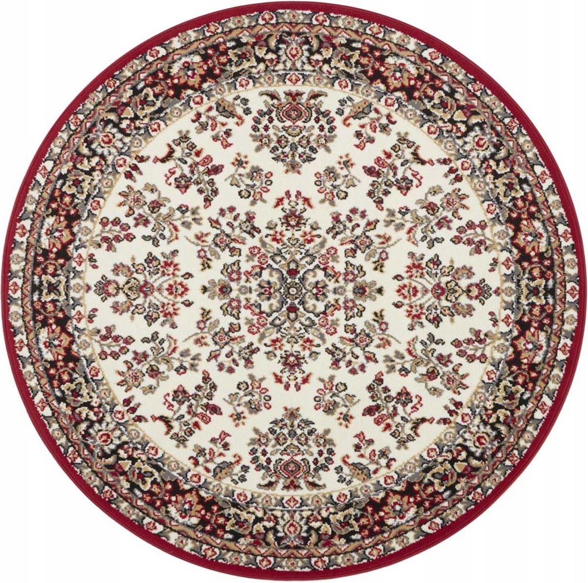  Round carpet for the living room 140cm , soft italian ,green creamy pattern mandala