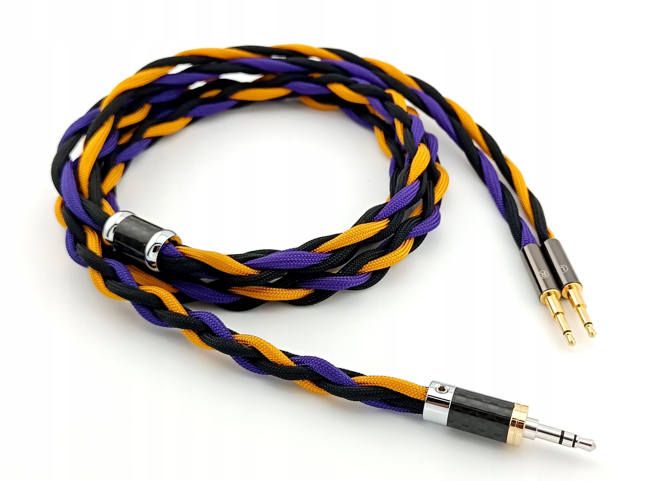  Ausinių laidas hifiman he1000 rankiniu būdu padarė kištukas 3,5mm