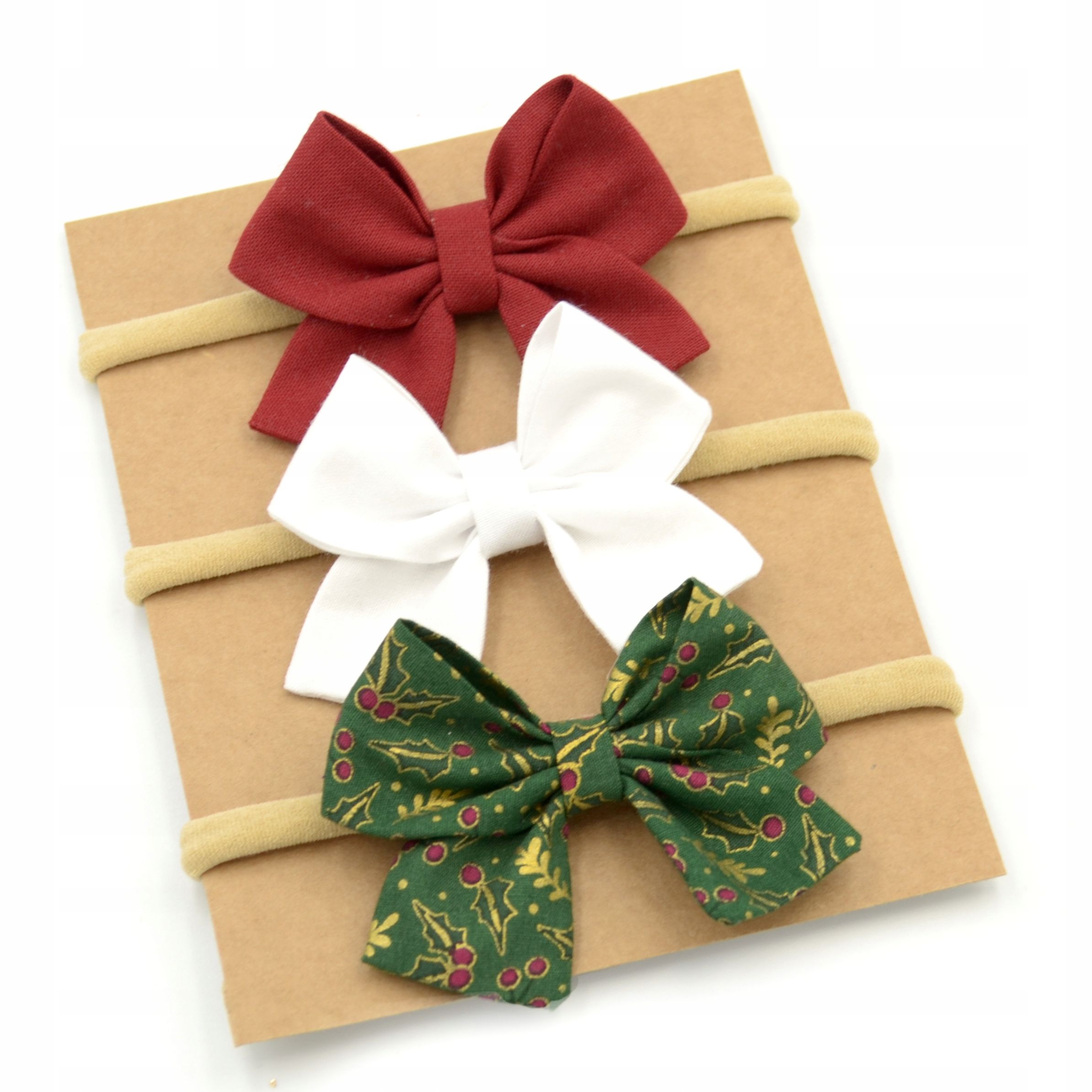  Stirnband für ein mädchen bantu rote farbe ren 2 pcs. weihnachtsset