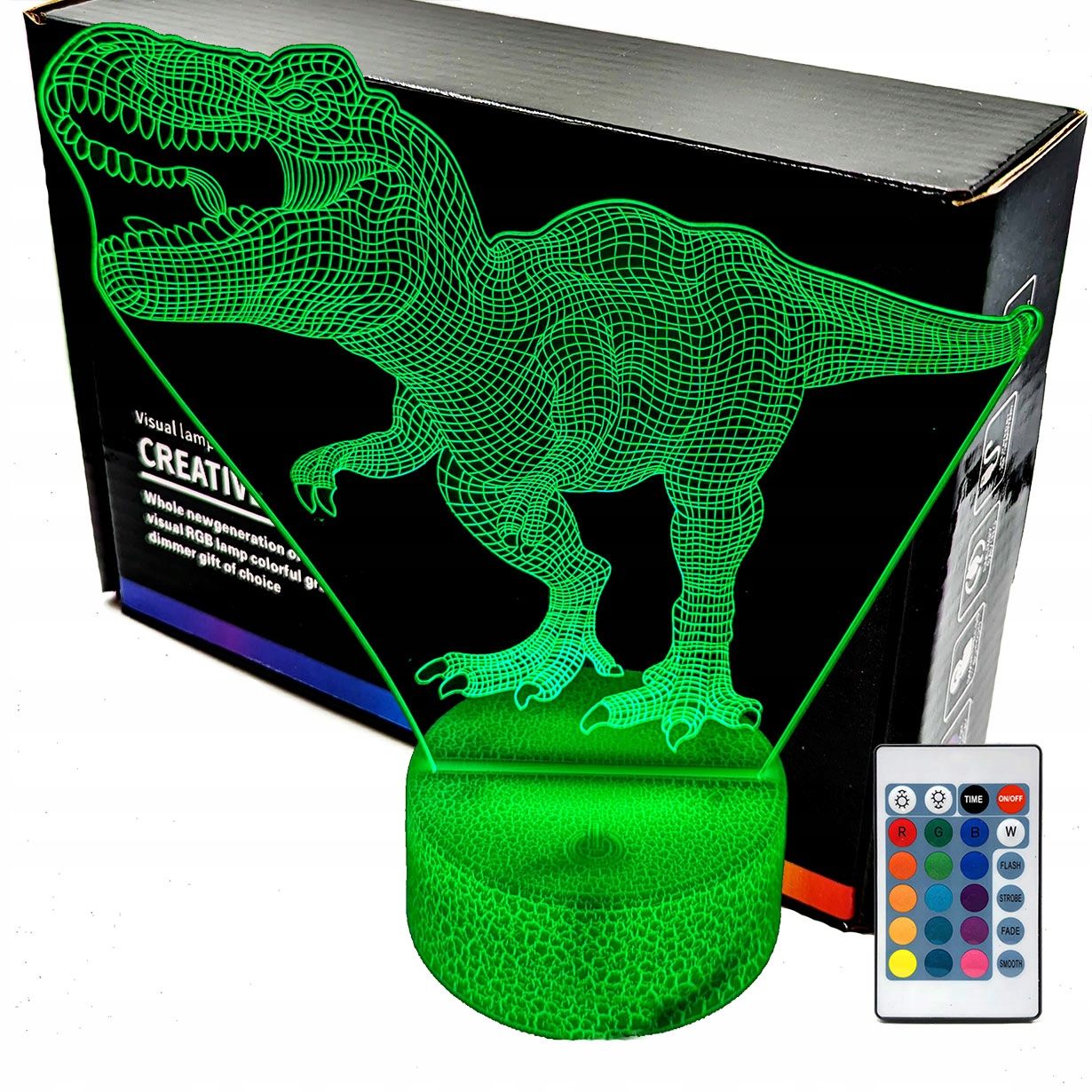  3d naktinė lemputė lempų daugiaspalvis