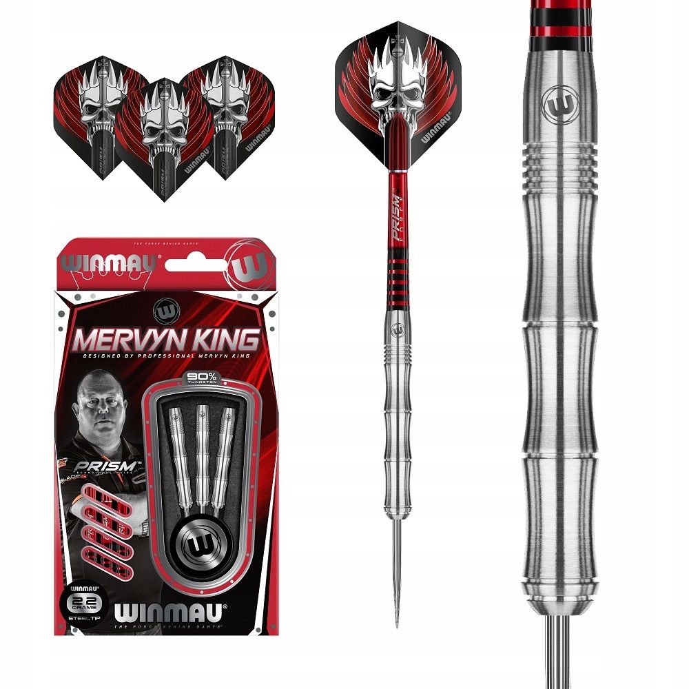  Šipky winmau mervyn king 24g ostrý