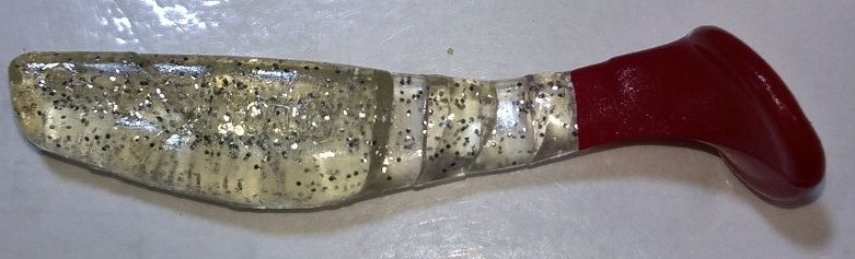  Manns predator 3,5cm geltonas su juodu grzbietem