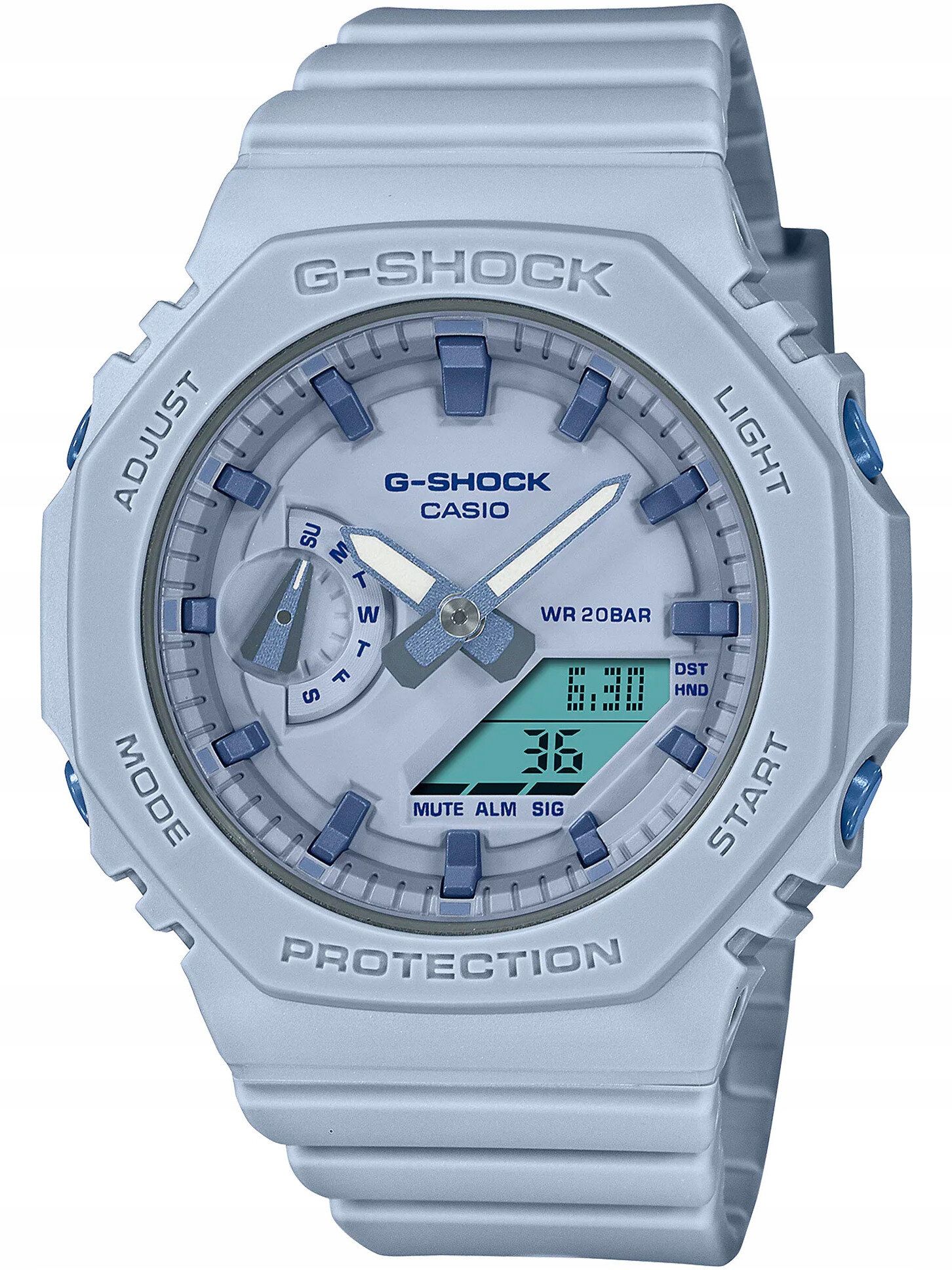  Casio women&#39;s watch gma-s2100ws-7aer