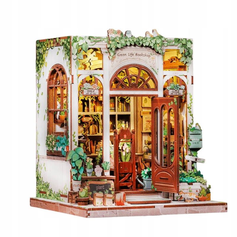  Miniatūra māja book nook vasara fejas dāvana diy