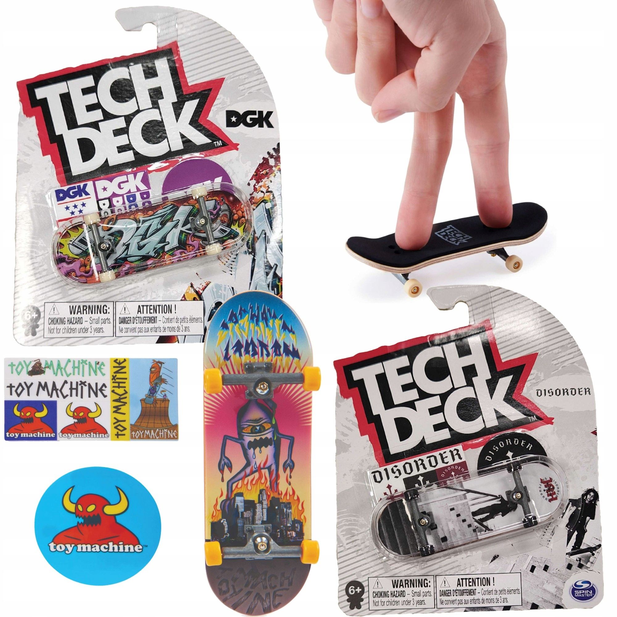  Technologijų deck fingerboard riedlentė 1 kompiuterių. apversti zero garsiakalbiai