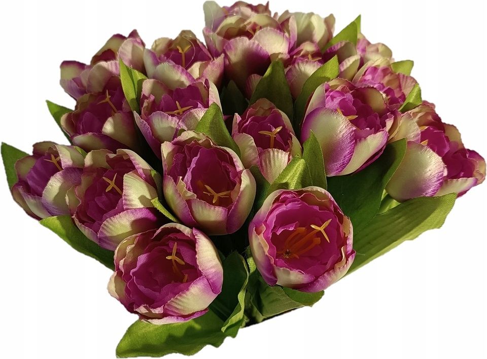  Kvet tulipán 35cm purpurový slobodný umelé pripravený do vázy stroika