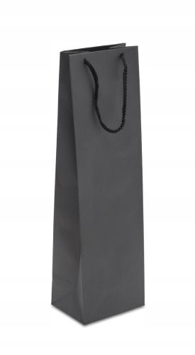  Kabelka pro víno nádherný dárky černá barva matný papírová taška elegantní