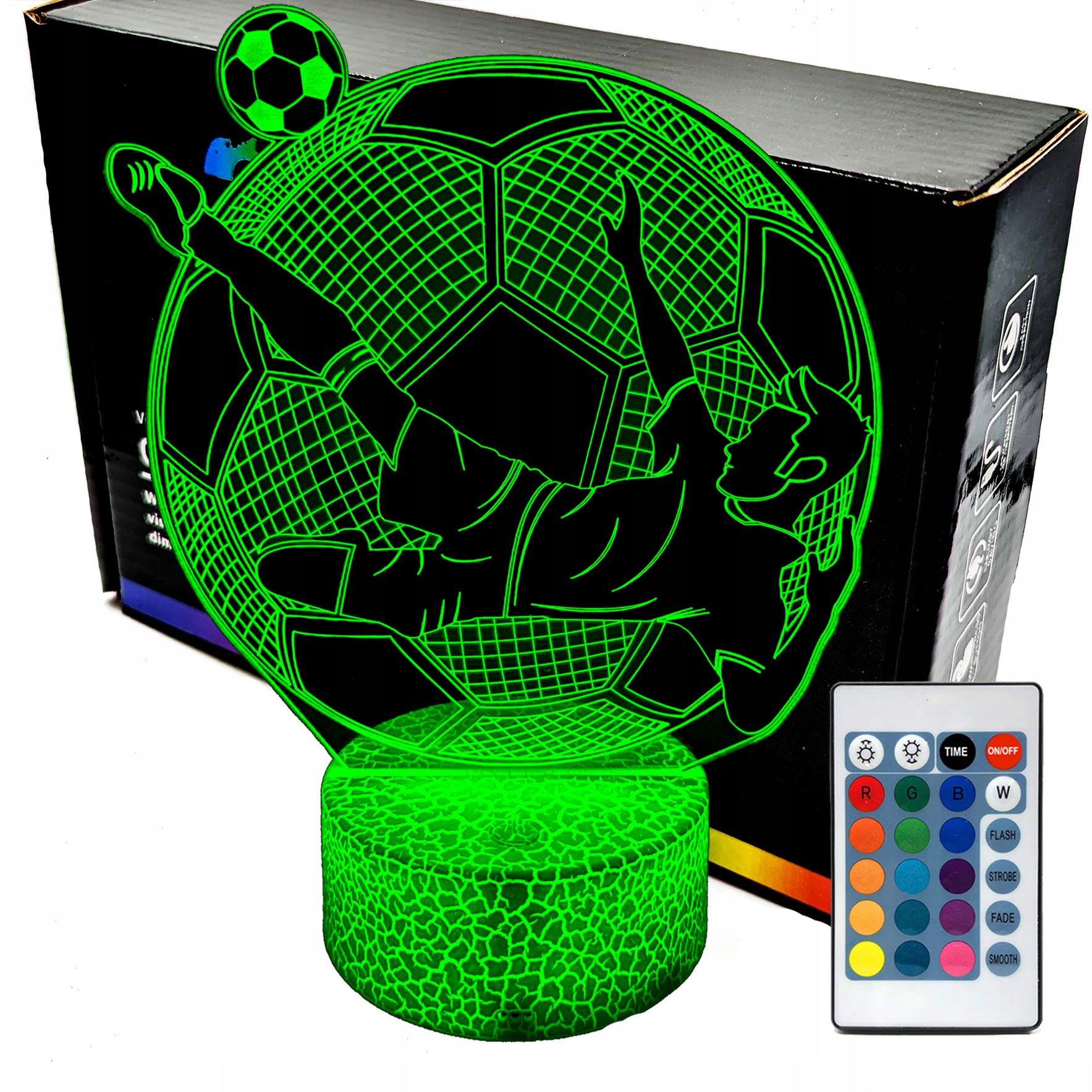  Noční světlo fotbal liverpool fc 3d lampy led