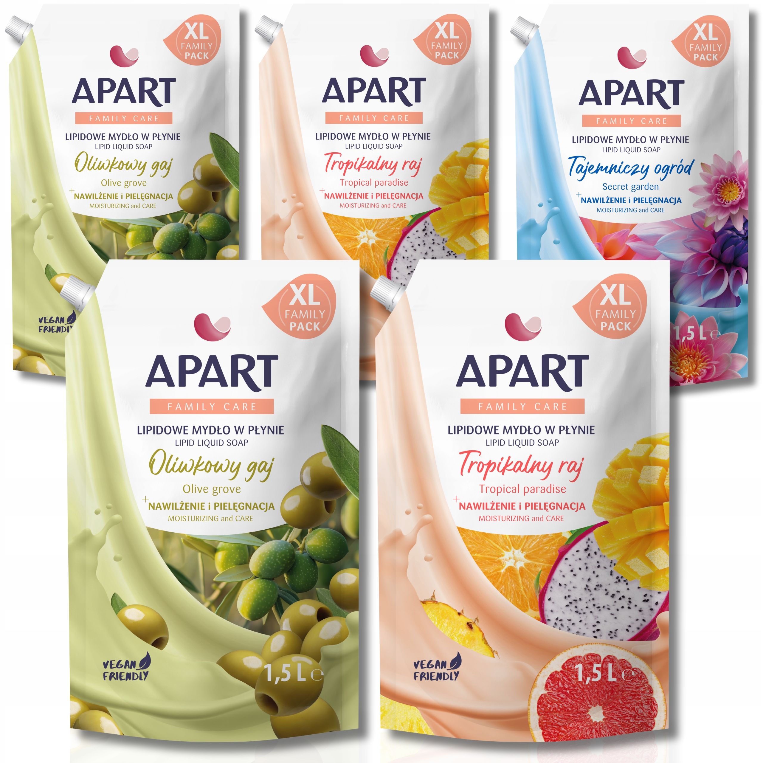  Auseinander flüssigseife feuchtigkeitsspendend für empfindliche haut zusatz mix 1500ml x 3