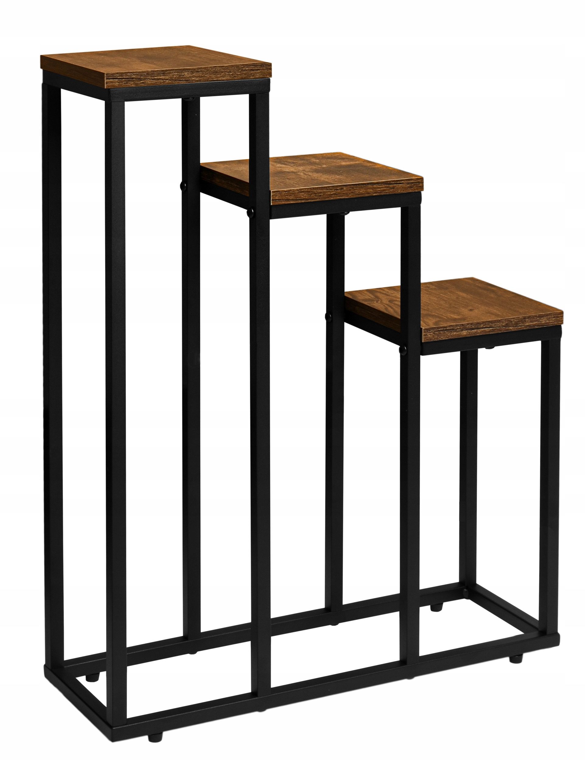  Metal stand for flowers flower stand flowerpots standing shelf with shelves loft style