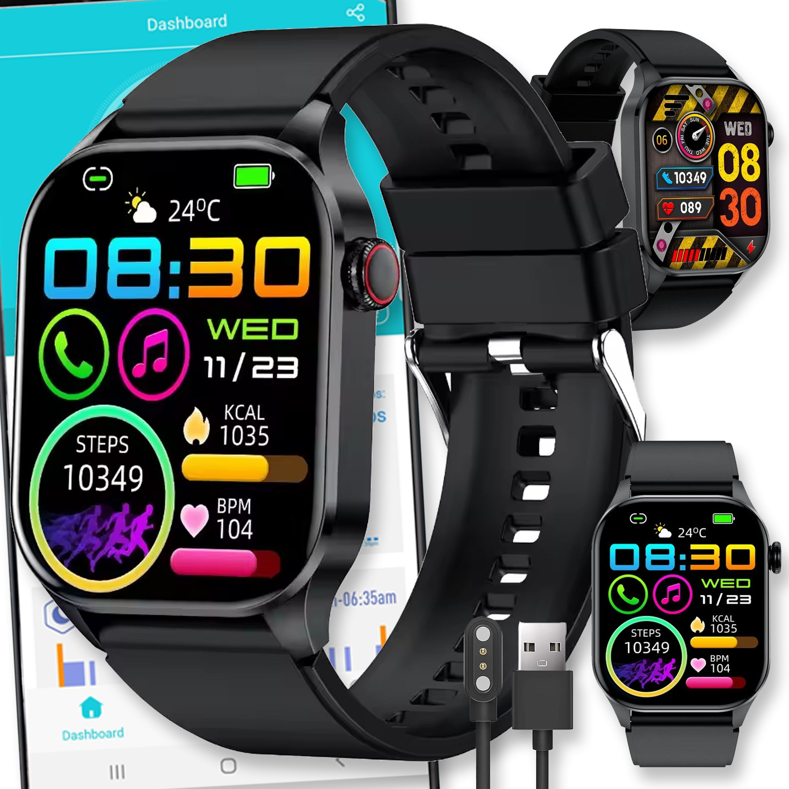  Chytré hodinky náramek na chytré hodinky atletický pro sport puls rozhraní bluetooth jízdní kolo
