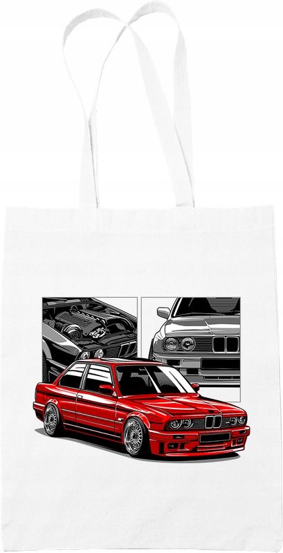  Taška e36 auto drift moto motoryzacja ecru