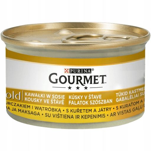  Gourmet gold skonių mišinys 24x85g + pro plan sterilised 3x85g nemokamai