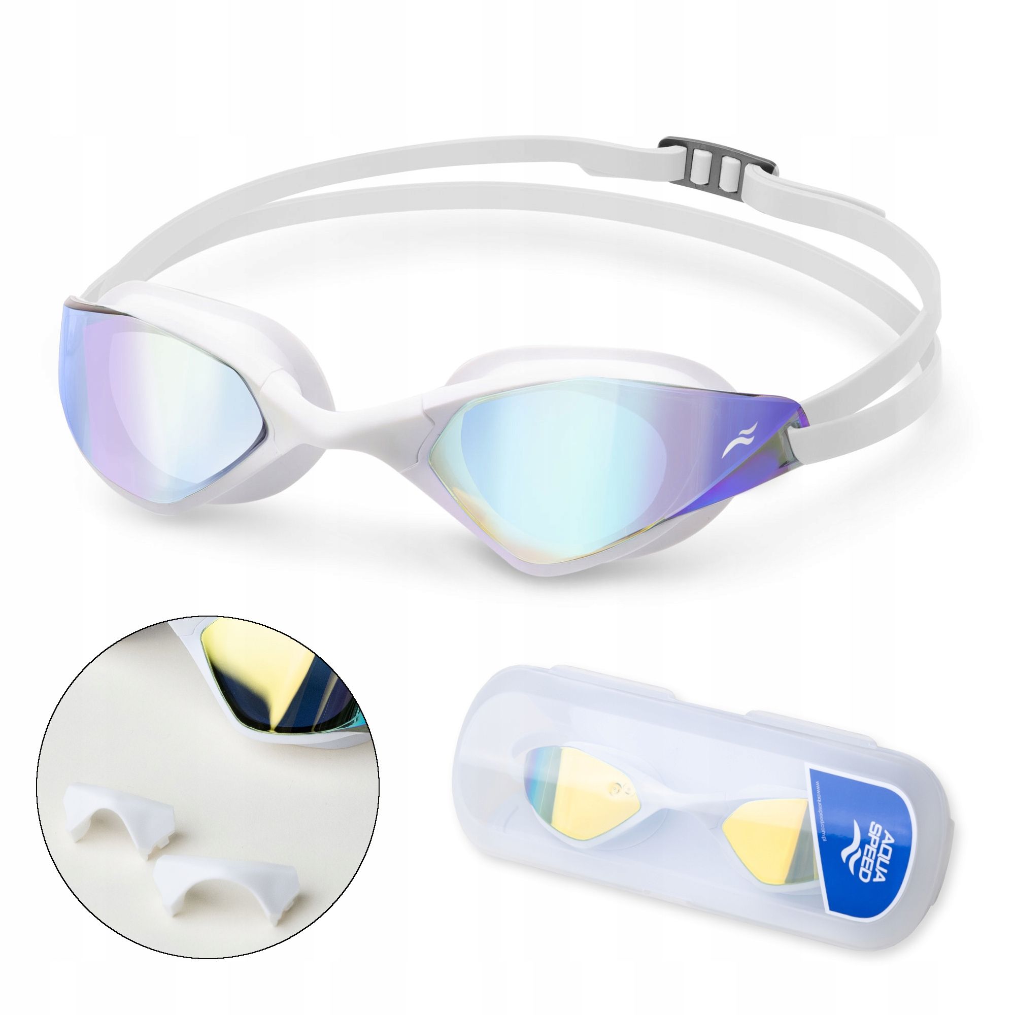  Schwimmbrille für erwachsene aqua speed brandungsrückstrom mirror kol.10