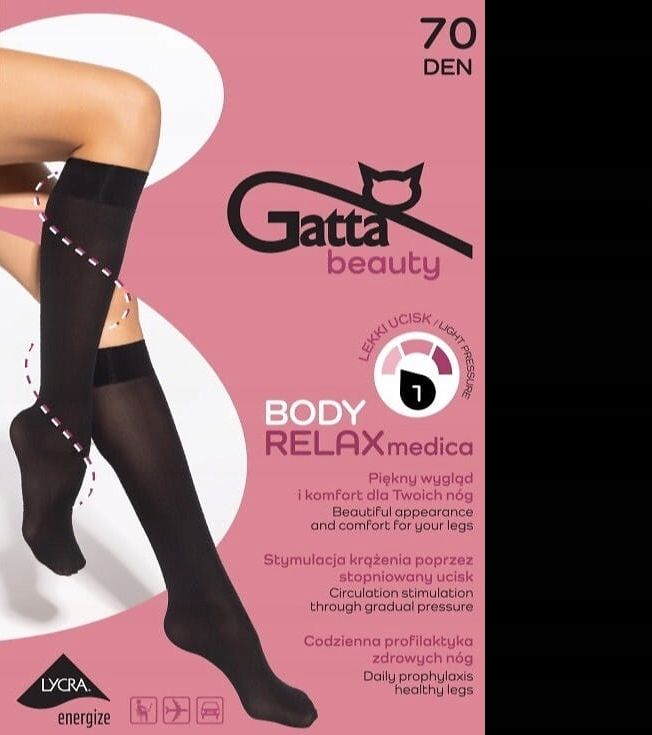  Gatta body odpočívať medica 40 den kompresné ponožky daino 35-38