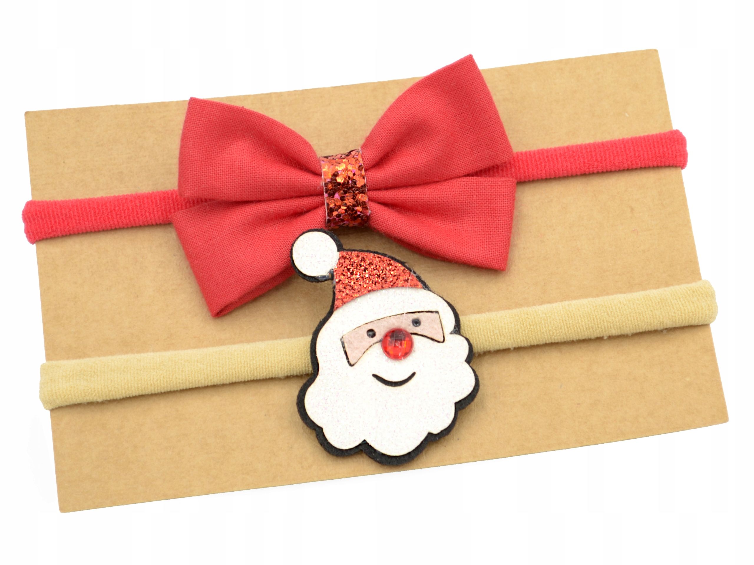  Stirnband für ein mädchen bantu rote farbe ren 2 pcs. weihnachtsset