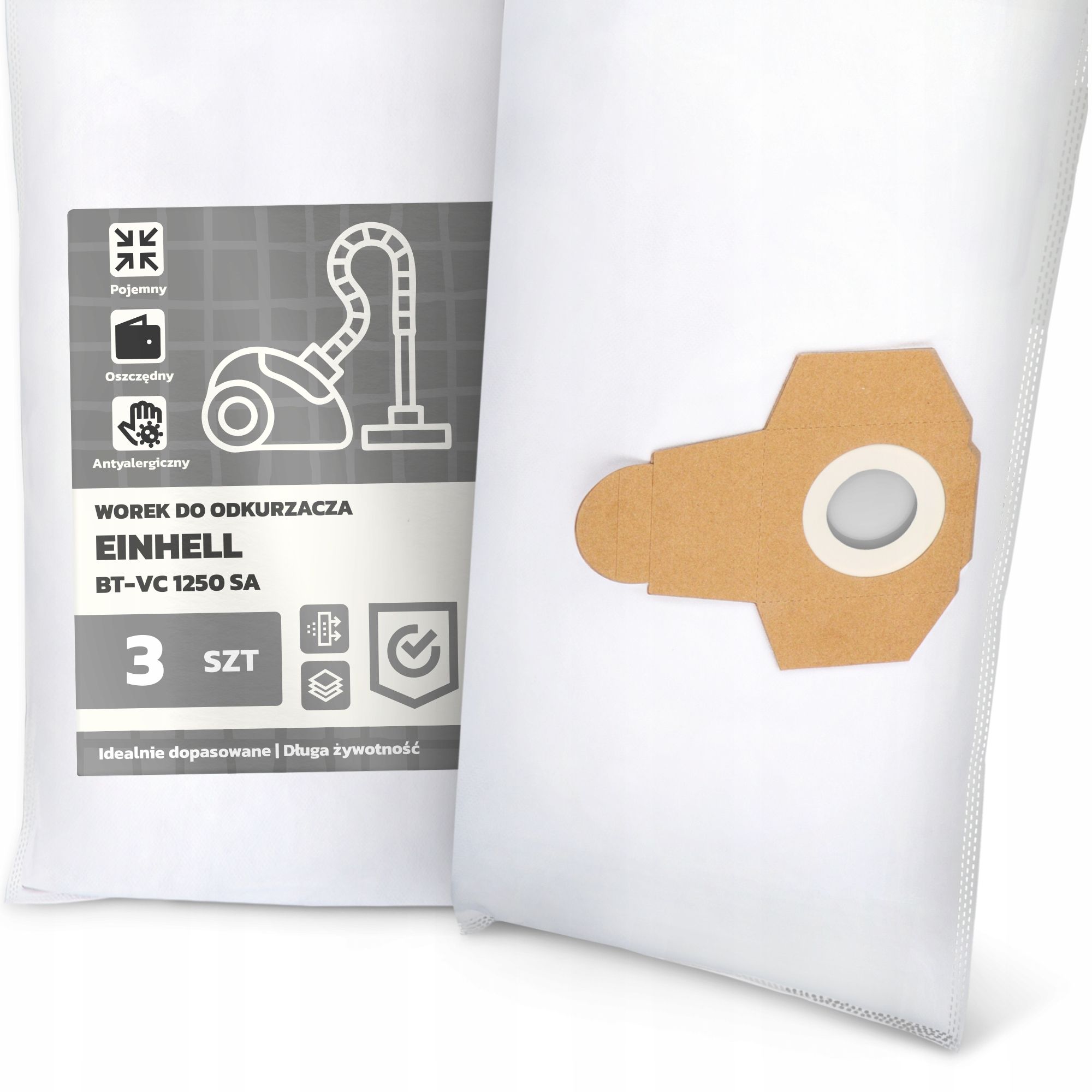  Tasche für einen staubsauger einhell bt-vc 1250 sa synthetik vliesstoff tasche g9