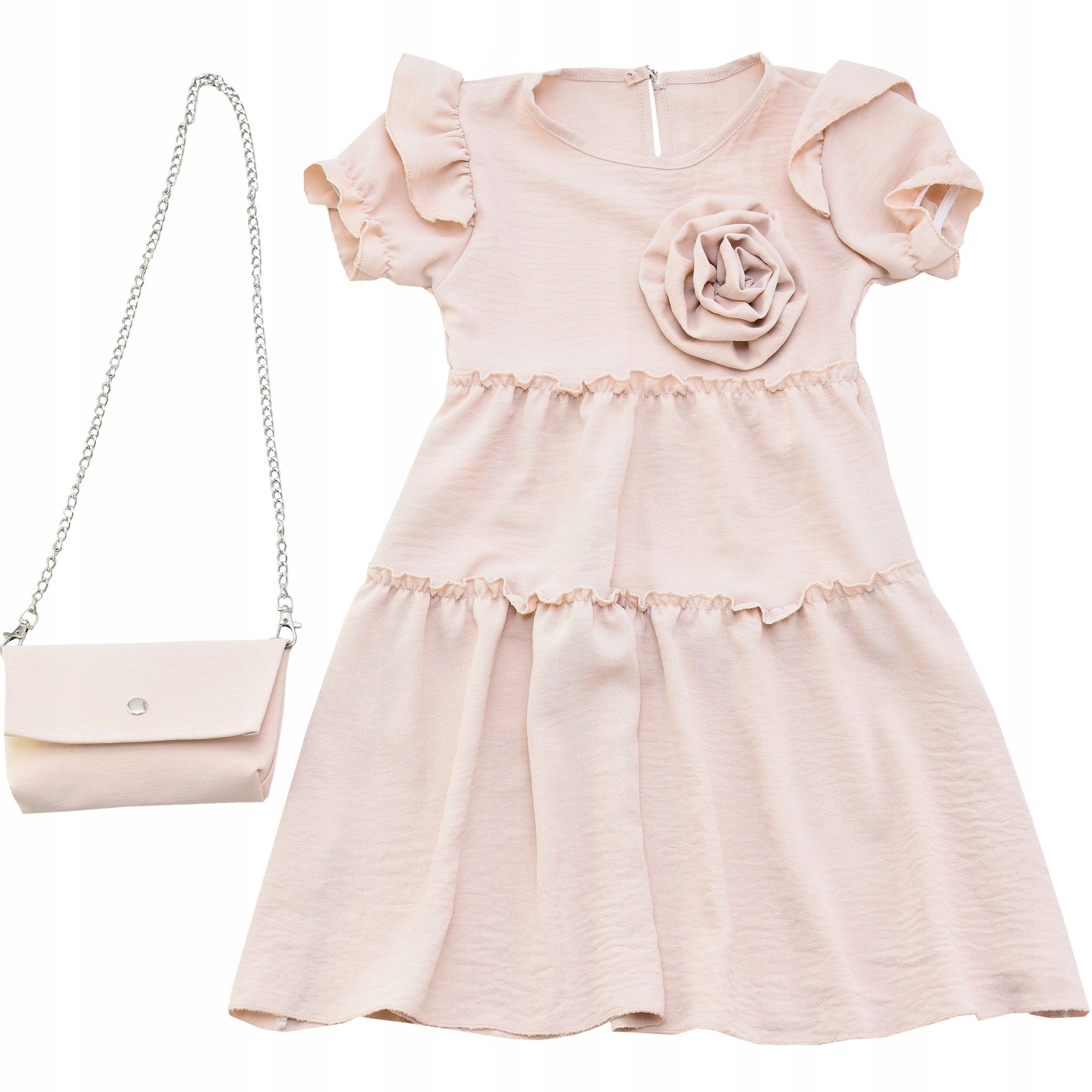  Kleid für mädchen weiß schmetterlinge handtasche jahr blumen muster für ein kind 6 y