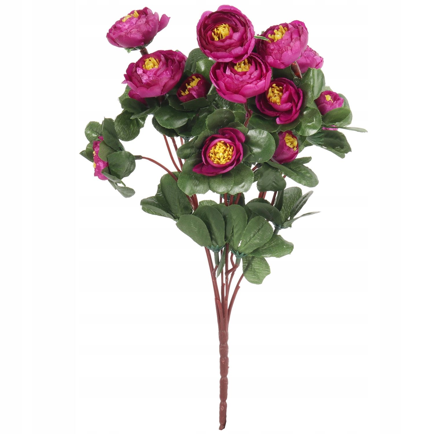  Kytice 9 veľkosť 48 cm ružový umelé kvety roze ako nažive do vázy