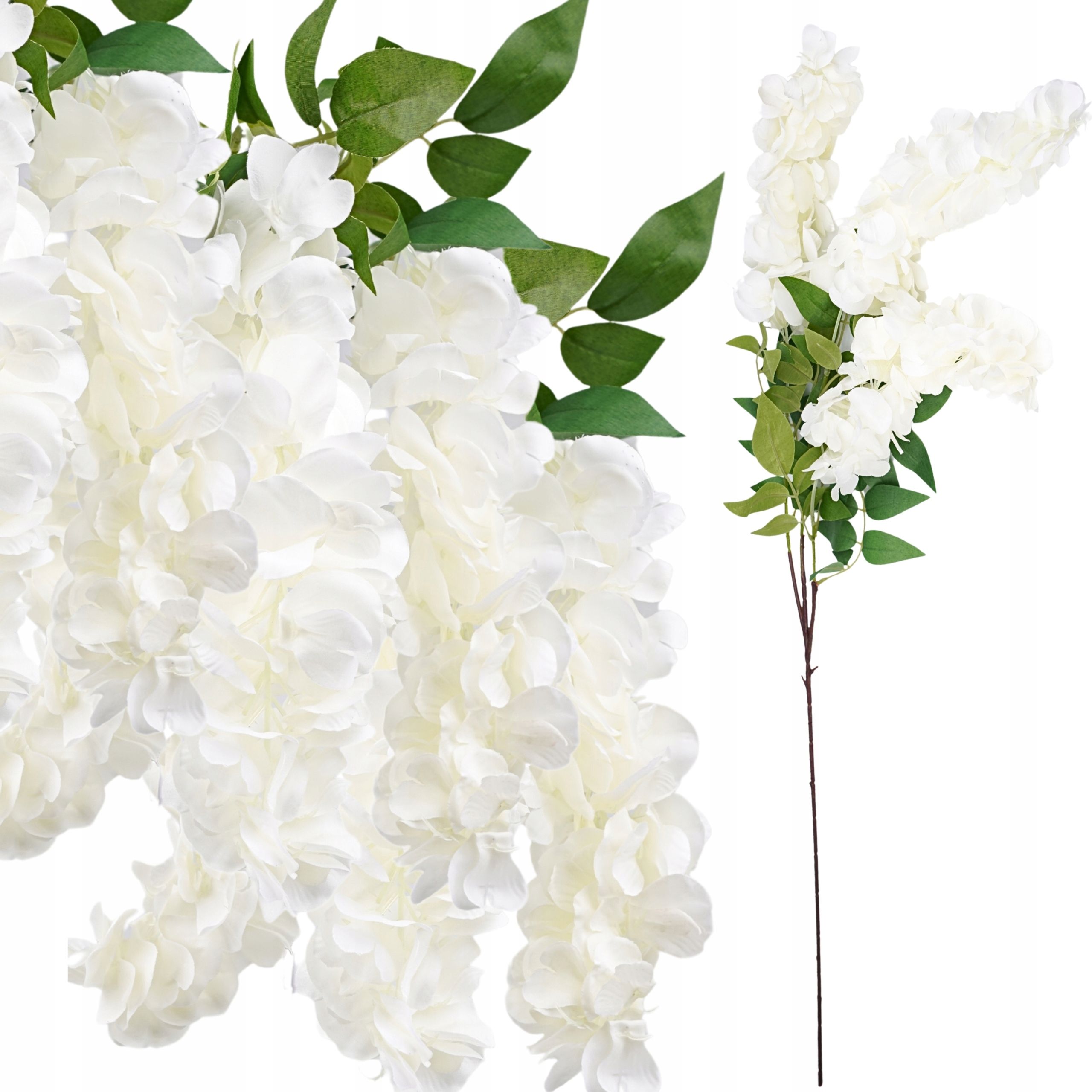  Mākslīgais zieds orhideja zars dekoratīvs rotājums florists pik 62cm