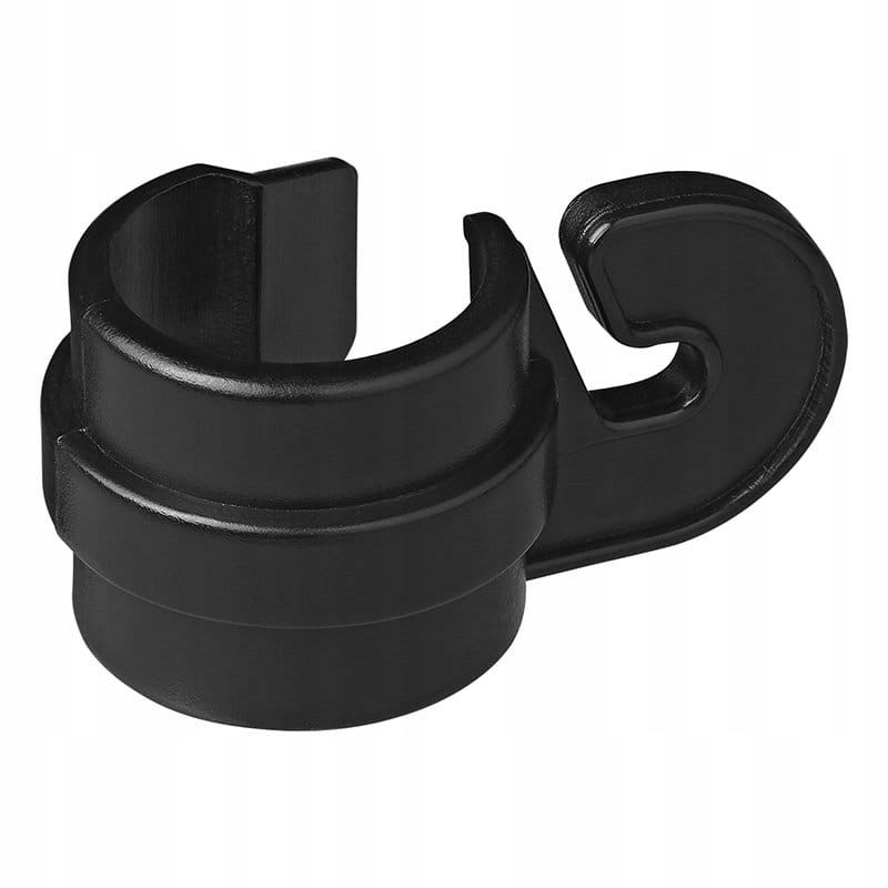  Klipp kinnituseks köied toru jaoks 19-22 mm must