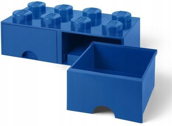 Lego dėtuvė kaladėlė 4 stalčius juodas rašomajam stalui