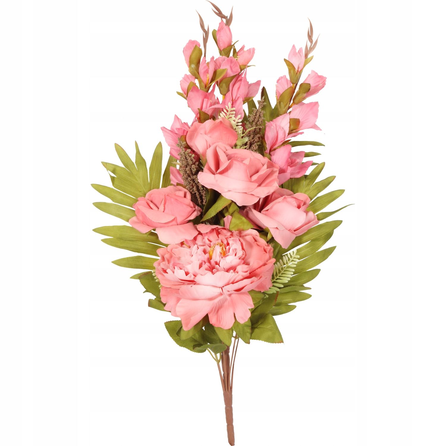  Pušķis gladiola skaidri lillā mākslīgie ziedi