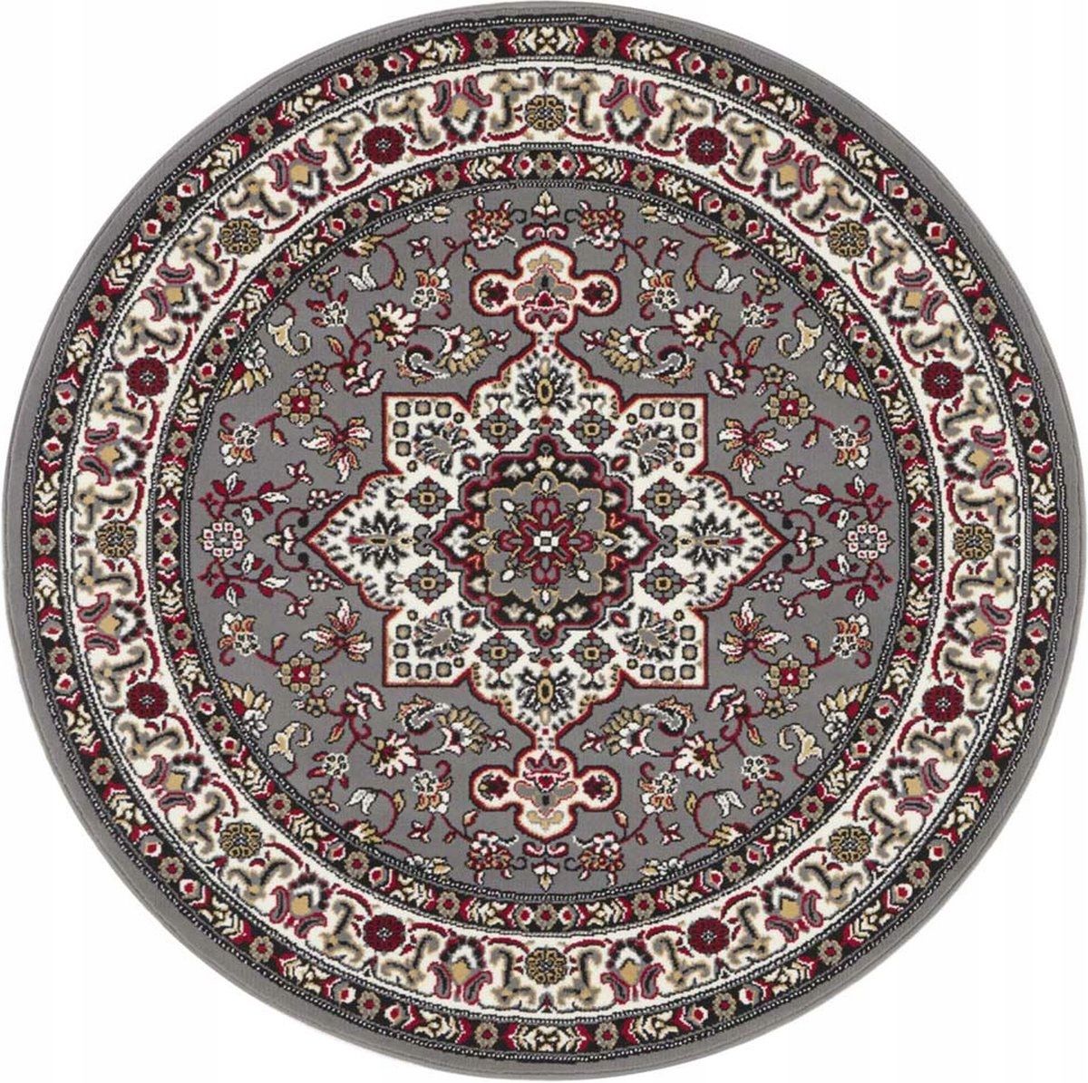  Round carpet for the living room 140cm , soft italian ,green creamy pattern mandala